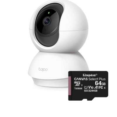 Cámara de Seguridad WiFi para Interiores TP-LINK C200 + MicroSD 64GB